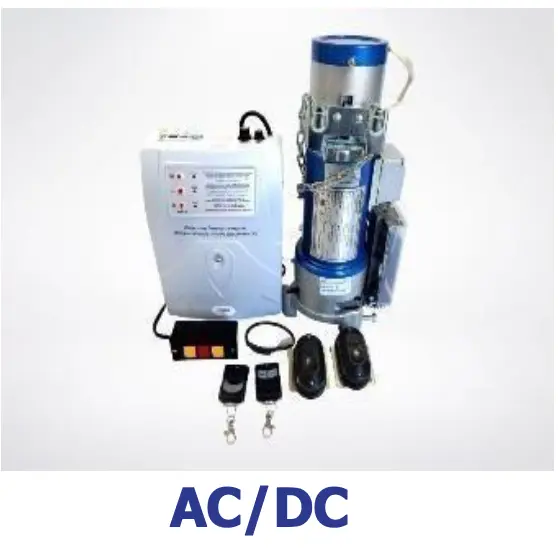 Motor automatizador Multiflex AC/DC com bobinas em cobre para porta de enrolar industrial